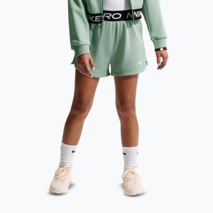 Nike Pro Fleece children's shorts Dri-Fit steam/steam/black/white