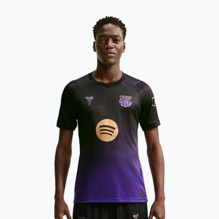 Men's football shirt Nike FC Barcelona 2026/27 Stadium Away field purple/field purple/metallic gold