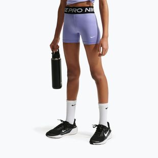 Children's shorts Nike Pro light thistle/white