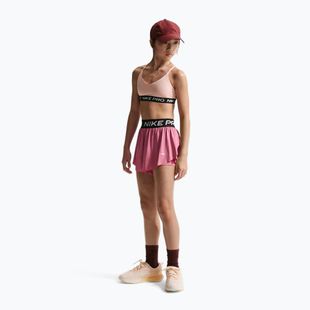 Children's shorts Nike Pro Dri-Fit 2in1 peony/black/white