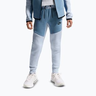 Children's trousers Nike Sportswear Tech Fleece hydrogen blue/work blue/black/black