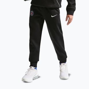 Children's trousers Nike Paris Saint-Germain Club Fleece Jogger black/white