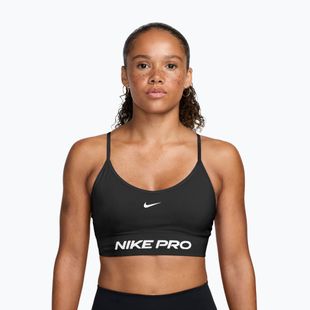Training bra Nike Pro Seamless Light Support black/white