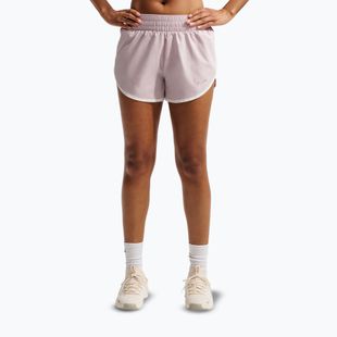 Women's training shorts Nike One Woven Brief-Lined platinum violet/sail