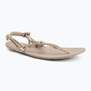 Women's barefoot sandals Xero Shoes Genesis gold metallic