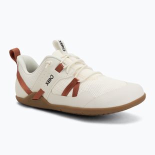 Women's barefoot shoes Xero Shoes Prio Easy On egret/burnt brick