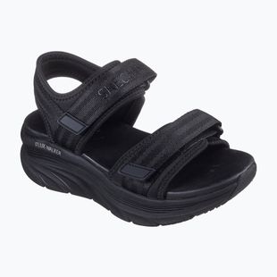 Women's sandals SKECHERS D'Lux Walker Adored Days black