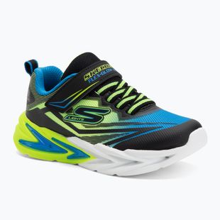 Children's shoes SKECHERS Flex-Glow Ultra black/blue/lime