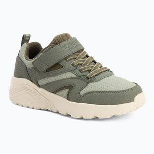 Children's shoes SKECHERS Uno Lite Echo Surge olive
