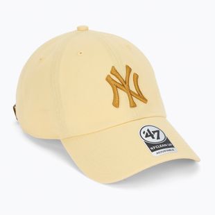 47 Brand MLB New York Yankees CLEAN UP butter baseball cap