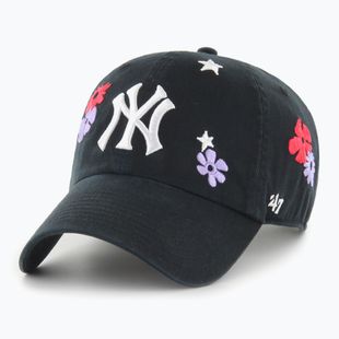 47 Brand MLB New York Yankees Flora CLEAN UP baseball cap black