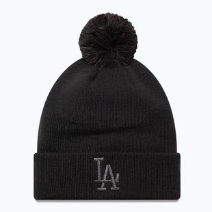 Women's winter hat New Era Metallic Bobble Los Angeles Dodger blacks