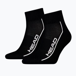 Socks HEAD Tennis 2P Performance Quarter 2 pairs black