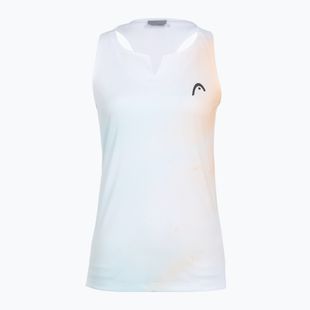 Women's tennis shirt HEAD Agility Tank Top apricot/print vision
