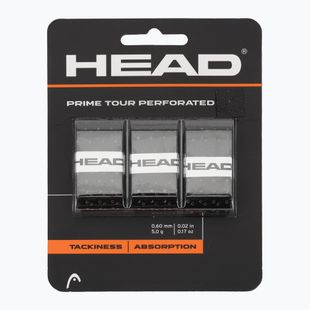 Tennis racket wraps HEAD Prime Tour Perforated 3 pcs. black