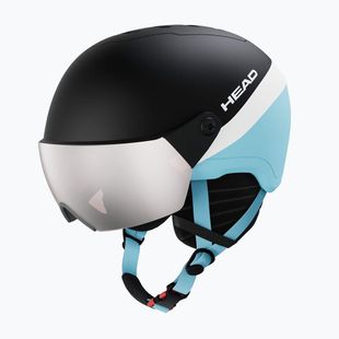 Children's ski helmet HEAD Yuki Visor Jr team/siver/red