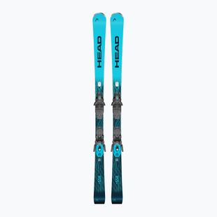 Downhill skis with bindings HEAD WC Rebels e.GSR LYT-PR + PR 11 GW black/blue
