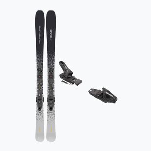 Downhill skis with bindings HEAD Porsche 8 Series SW BB-PR + Protector Evo PR 13 GW black/grey