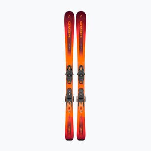 Downhill skis with bindings HEAD  Discovery 86 Pro AM BB-PR + Protector Evo 11 GW red/orange