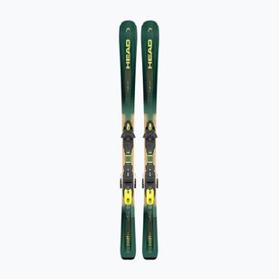 Downhill skis with bindings HEAD Discovery 82 Pro AM BB-PR + Protector Evo 11 GW green/yellow