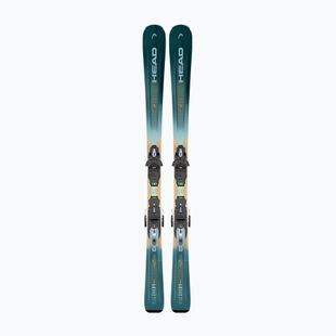 Downhill skis with bindings HEAD Discovery 74 Pro AM BB-PR + Protector Evo PR 11 GW dark blue/yellow