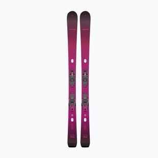 Women’s downhill skis with bindings HEAD e-Total Joy SW SLR BB Joy Pro + Protector SLR 11 GW aubergine/red