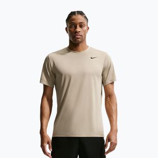 Men's training shirt Nike Dri-FIT Training T-Shirt desert khaki/black