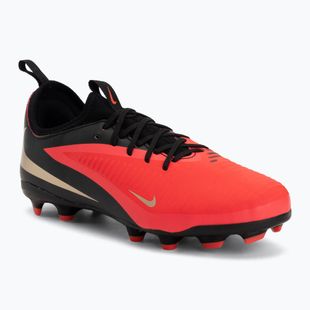 Children's football boots Nike Jr. Phantom 6 Low Academy bright crimson/bright crimson/black