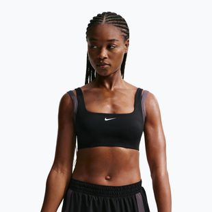 Training bra Nike One Light Support black/thunder grey/white