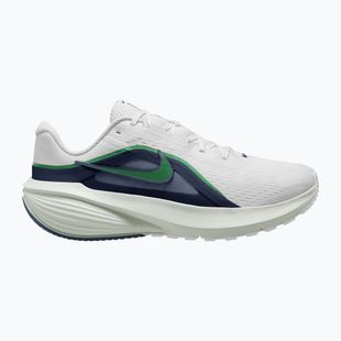 Men's running shoes Nike Downshifter 14 white/midnight navy/green spark