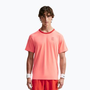 Men's T-shirt Nike Court Dri-Fit Advantage atomic pink/picante red/picante red