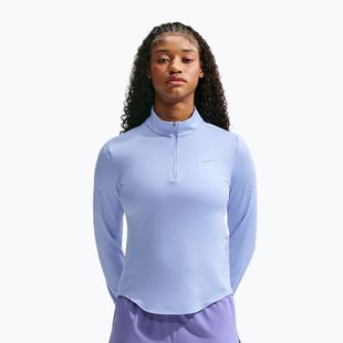 Women's running sweatshirt Nike Swift Dri-FIT UV 1/4-Zip aluminum