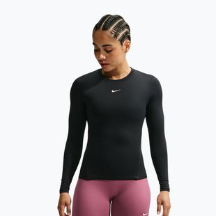 Women's training longsleeve Nike One Fitted black/white