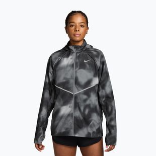 Men's running jacket Nike Miler black/smoke grey
