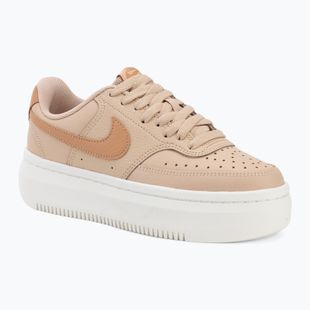 Women's shoes Nike Court Vision Alta shimmer/sail/light cognac