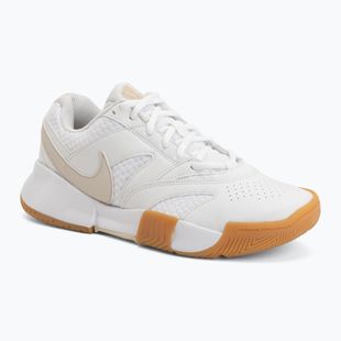 Men's tennis shoes Nike Court Lite 4 White/Summit White/Linen/Light Orewood Brown