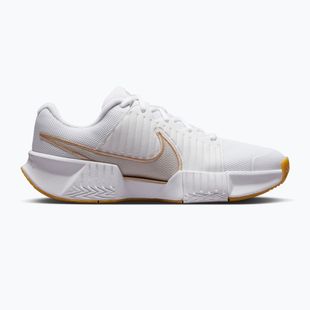 Women's tennis shoes Nike GP Challenge Pro white/summit white/linen/light orewood brown