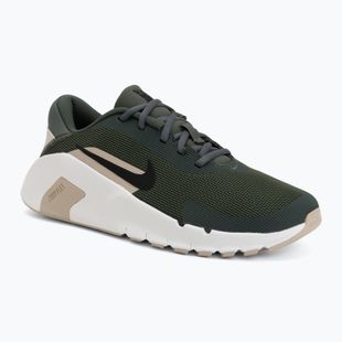 Men's training shoes Nike Flex Train camo green/summit white/cream Ii/black