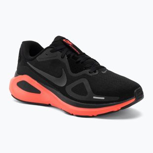 Men's running shoes Nike Structure 26 black/bright crimson/metallic dark grey