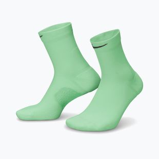 Socks Nike Run Midweight Micro Crew cucumber calm/black/black