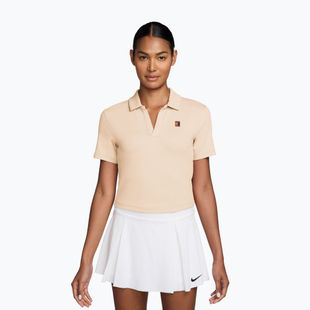 Polo shirt Nike Court Heritage Chalk