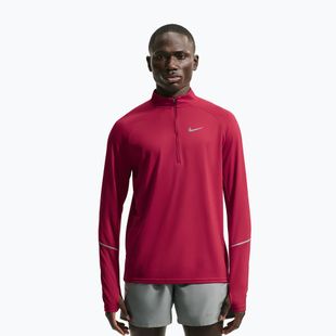 Men's running sweatshirt Nike Miler Dri-Fit UV 1/2 Zip tough red