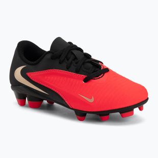 Children's football boots Nike Jr. Phantom 6 Low Club bright crimson/bright crimson/black