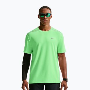 Men's running shirt Nike Miler Dri-Fit UV illusion green