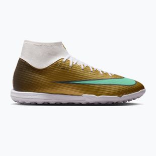 Men's football boots Nike Mercurial Superfly 11 Academy "Kylian Mbappé" metallic gold/green glow