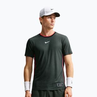 Polo shirt Nike Court Slam Aero-Fit Black Spruce/White