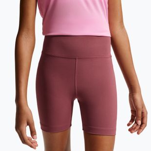 Children's shorts Nike One pink smoke/white