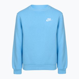 Children's sweatshirt Nike Sportswear Club Fleece football blue/white