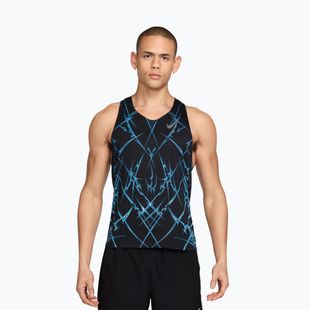 Men's running shirt Nike AeroSwift black/white