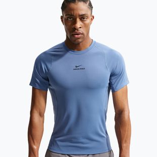 Men's training shirt Nike Pro Training indigo storm/black